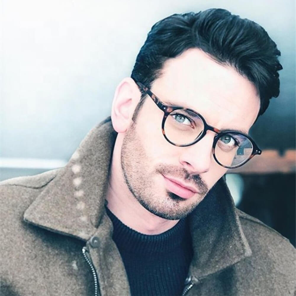 Hipster blue light brille