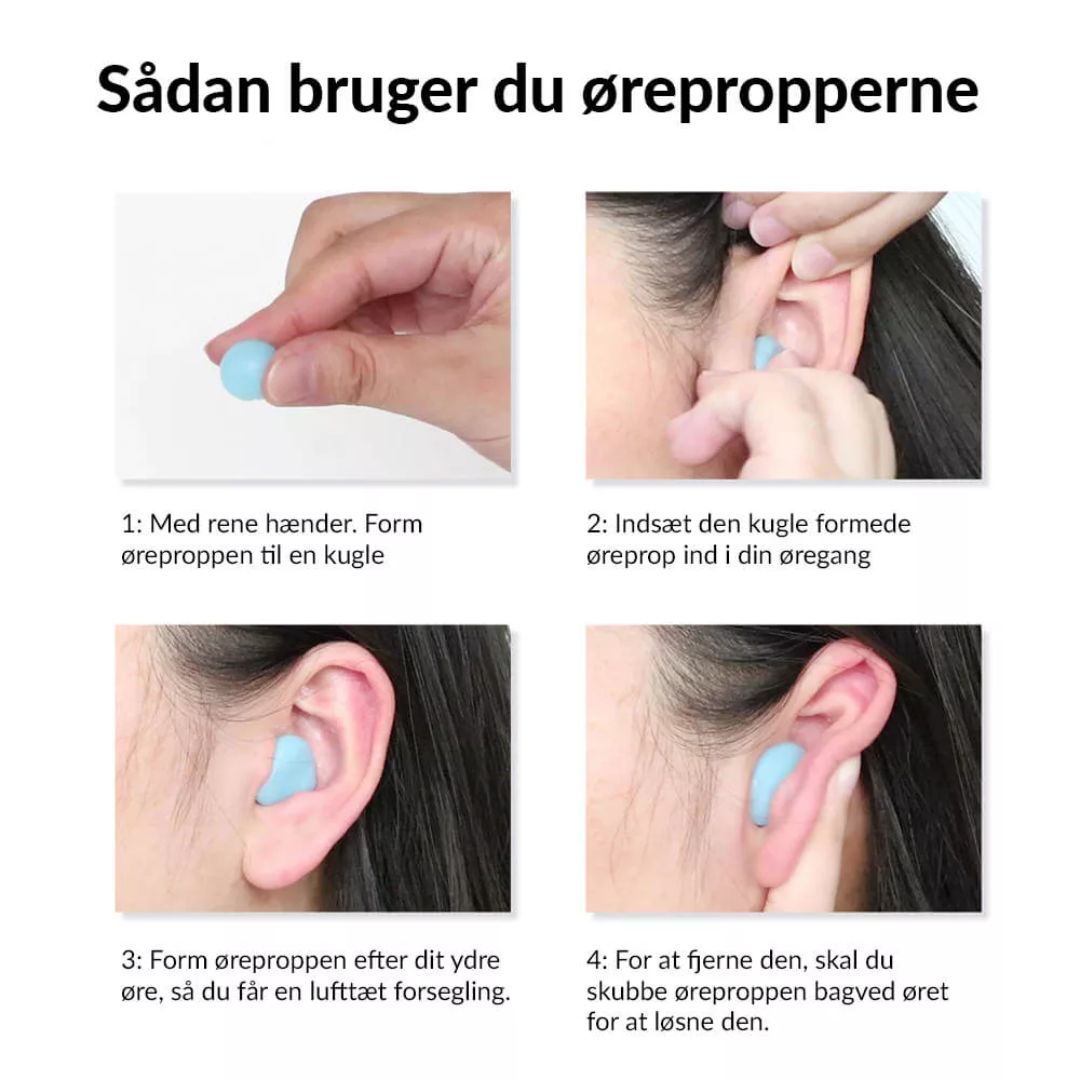 Super Sover Formbare Ørepropper (12 stk.)