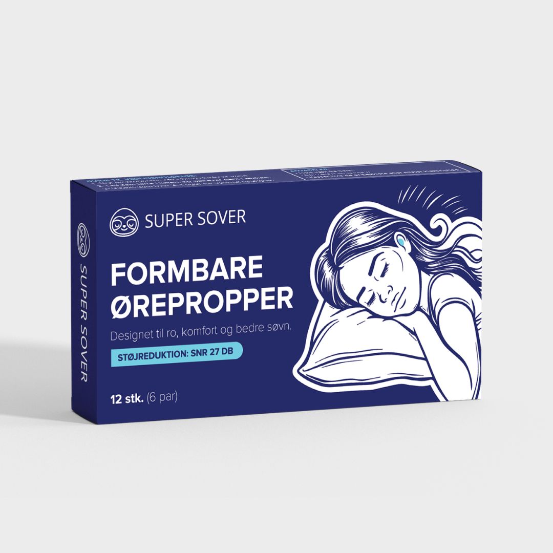 Super Sover Formbare Ørepropper (12 stk.)