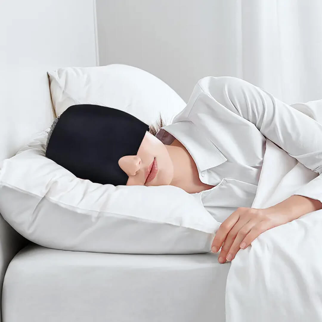 Super Sover Migrænehat Sort