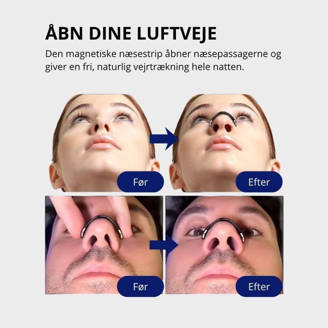 Super Sover Næsestrip med magnet