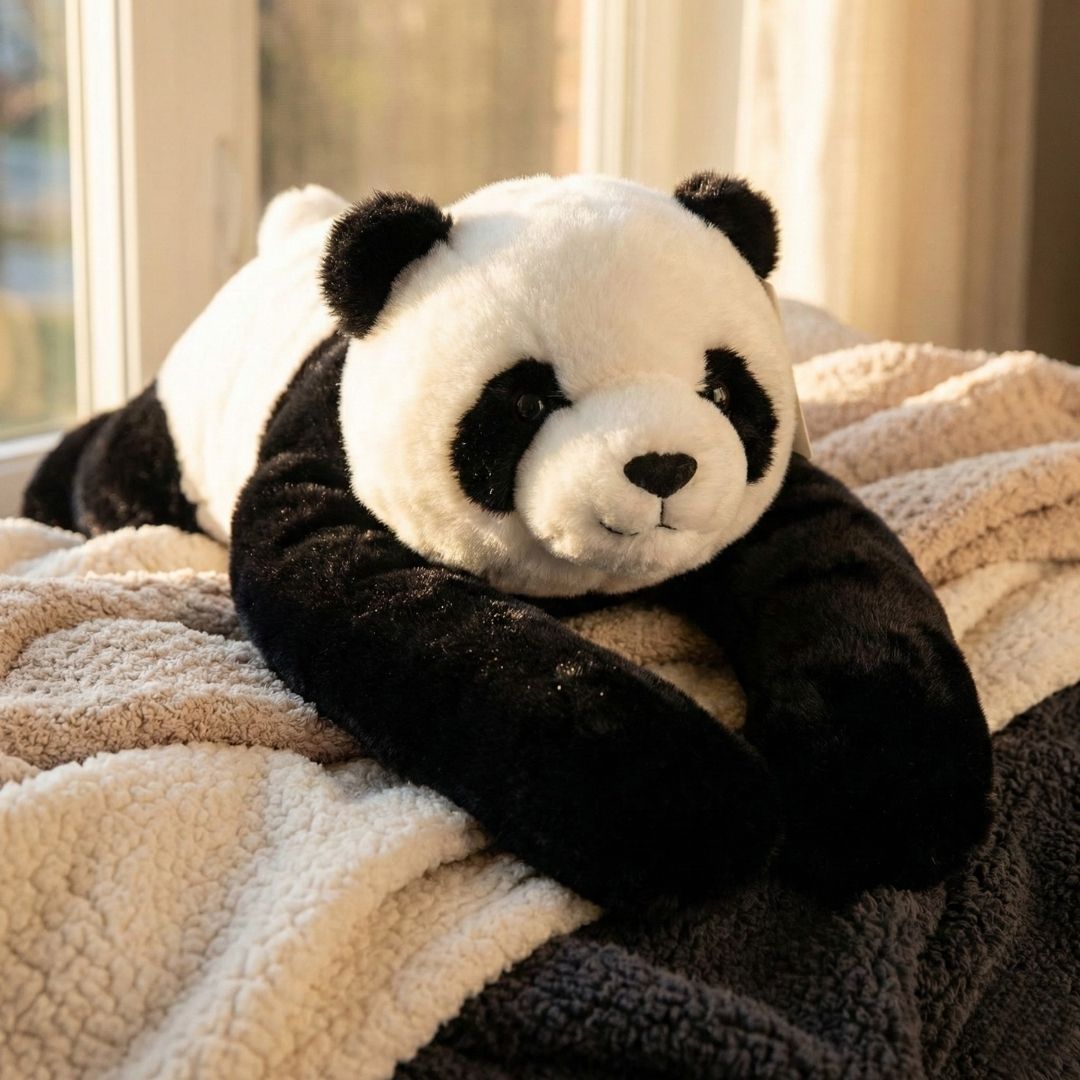 Vægtet Krammebamse Panda