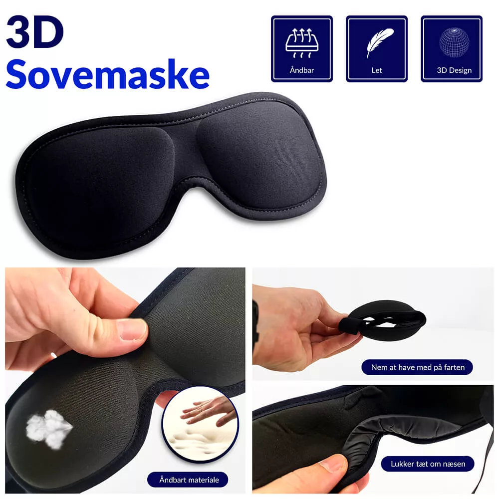 3D Sovemaske 10