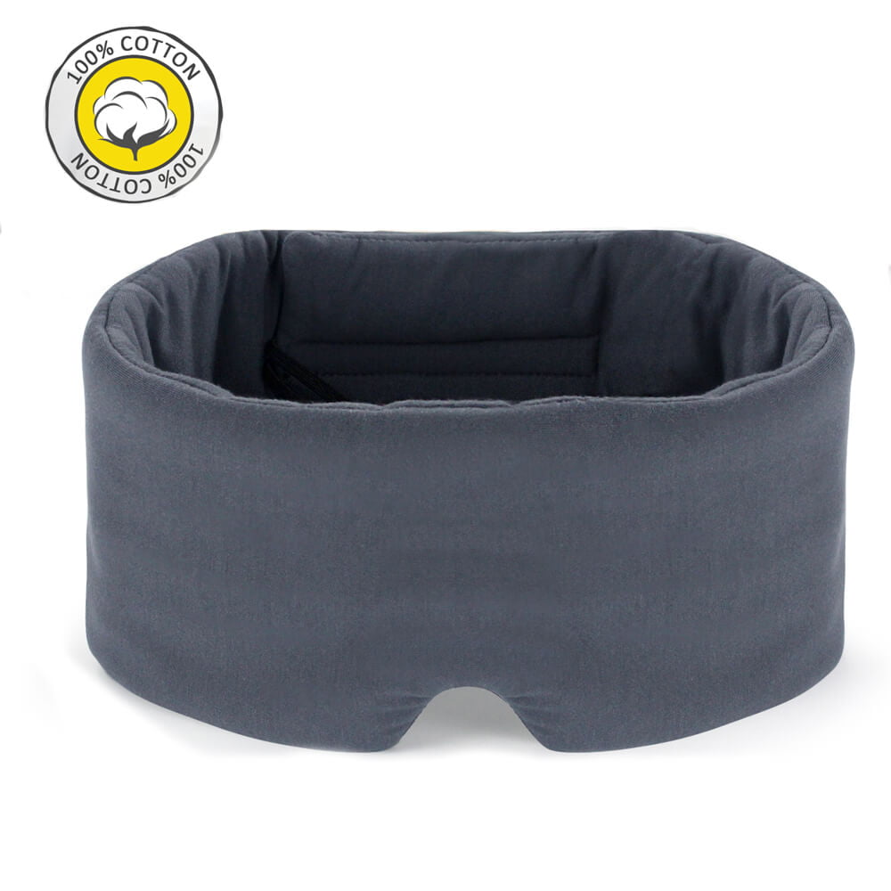 360 grader sovemaske Bomuld Sovemaske 360 grader super sover 1