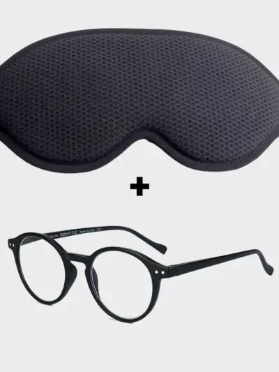 Super Sovemaske og Blue Light Day Sort
