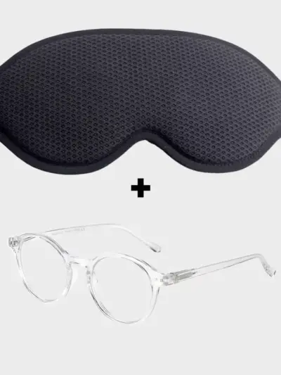 Super Sovemaske og Blue Light Day Transparens