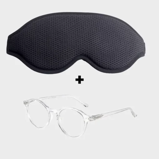 Super Sovemaske og Blue Light Day Transparens