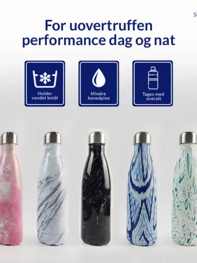 Supersover vandflasker