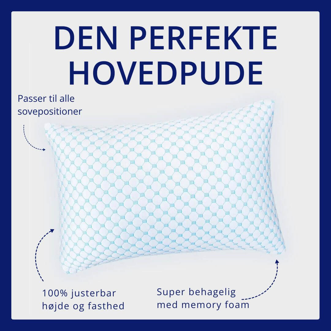 Super Sover Hovedpude Super Sover Hovedpude - Din hovedpude. Præcis som du ønsker den