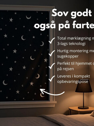 Super Sover Mørklægningsgardin 7