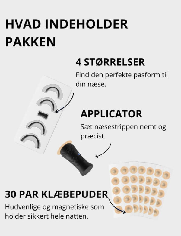 Super Sover Næsestrip med magnet