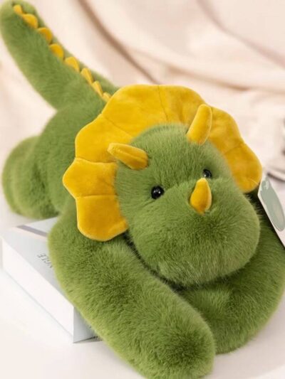 Vægtet Krammebamse Triceratops