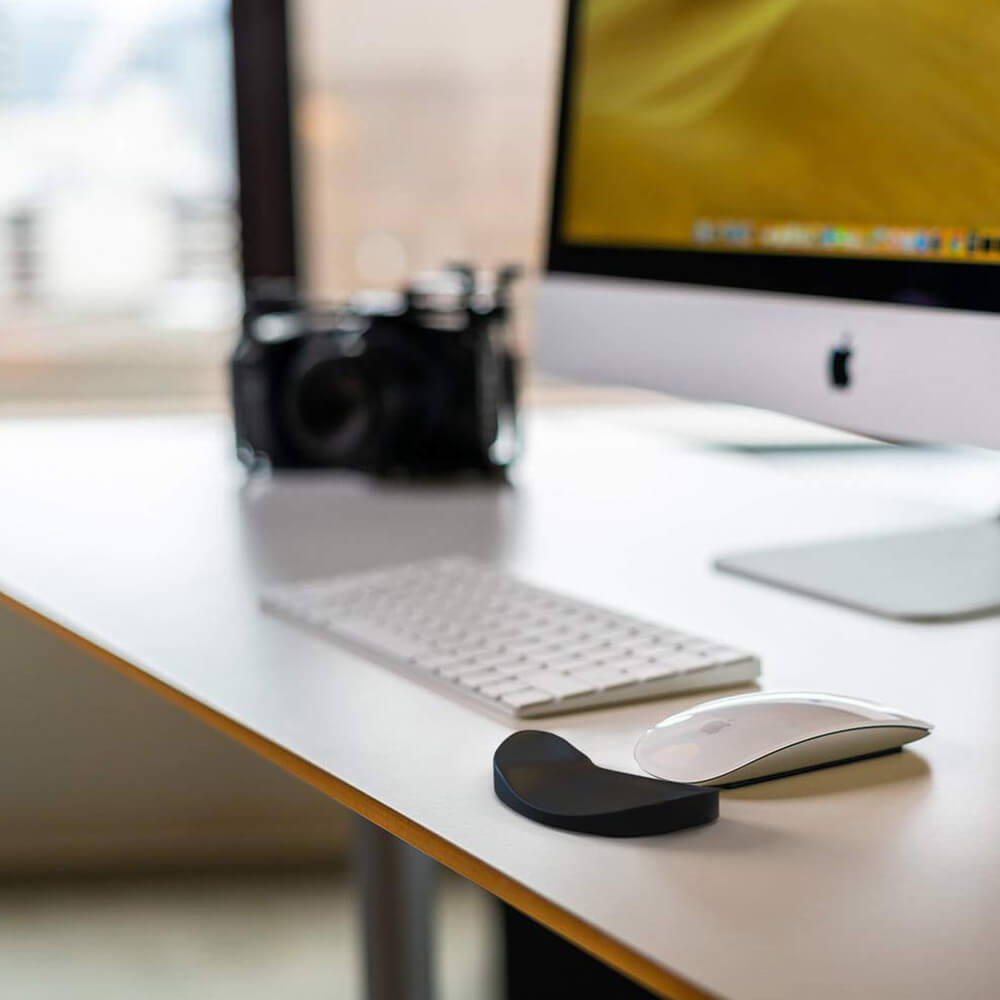 Ergonomisk håndledsstøtte til mus Grå Ergonomisk håndledsstøtte til mus