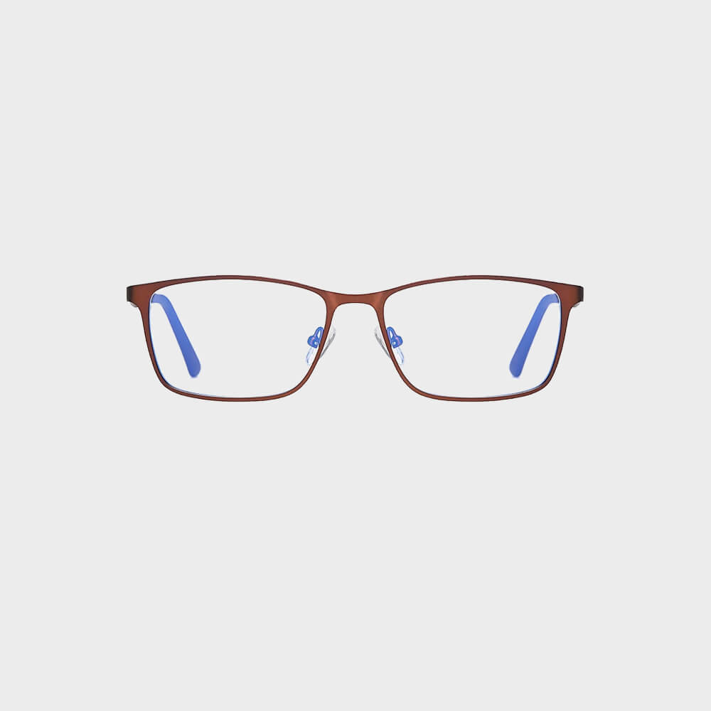 Excec blue light brille Brun