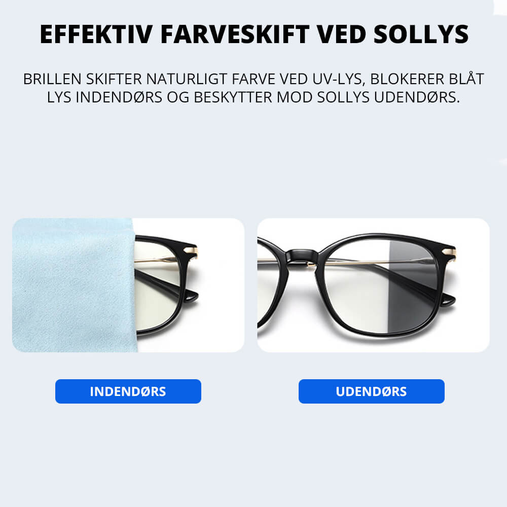 GEN2 Blue Light Briller & Solbriller Square GEN2 Blue Light Brille og Solbrille