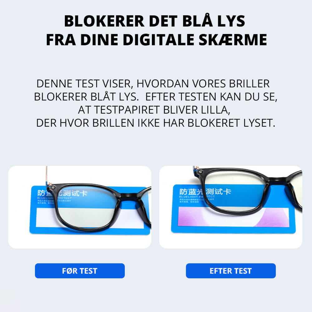 GEN2 Blue Light Briller & Solbriller Square GEN2 Blue Light Brille og Solbrille