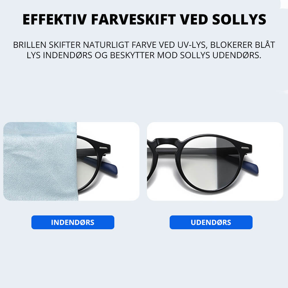 GEN2 Blue Light Briller & Solbriller Round GEN2 Blue Light Brille og Solbrille Round