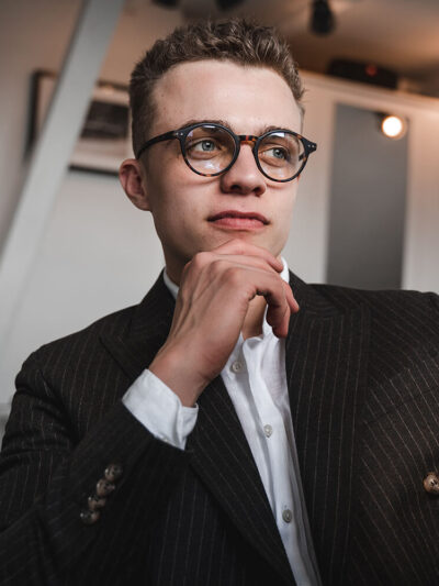 Hipster Blue Light brille