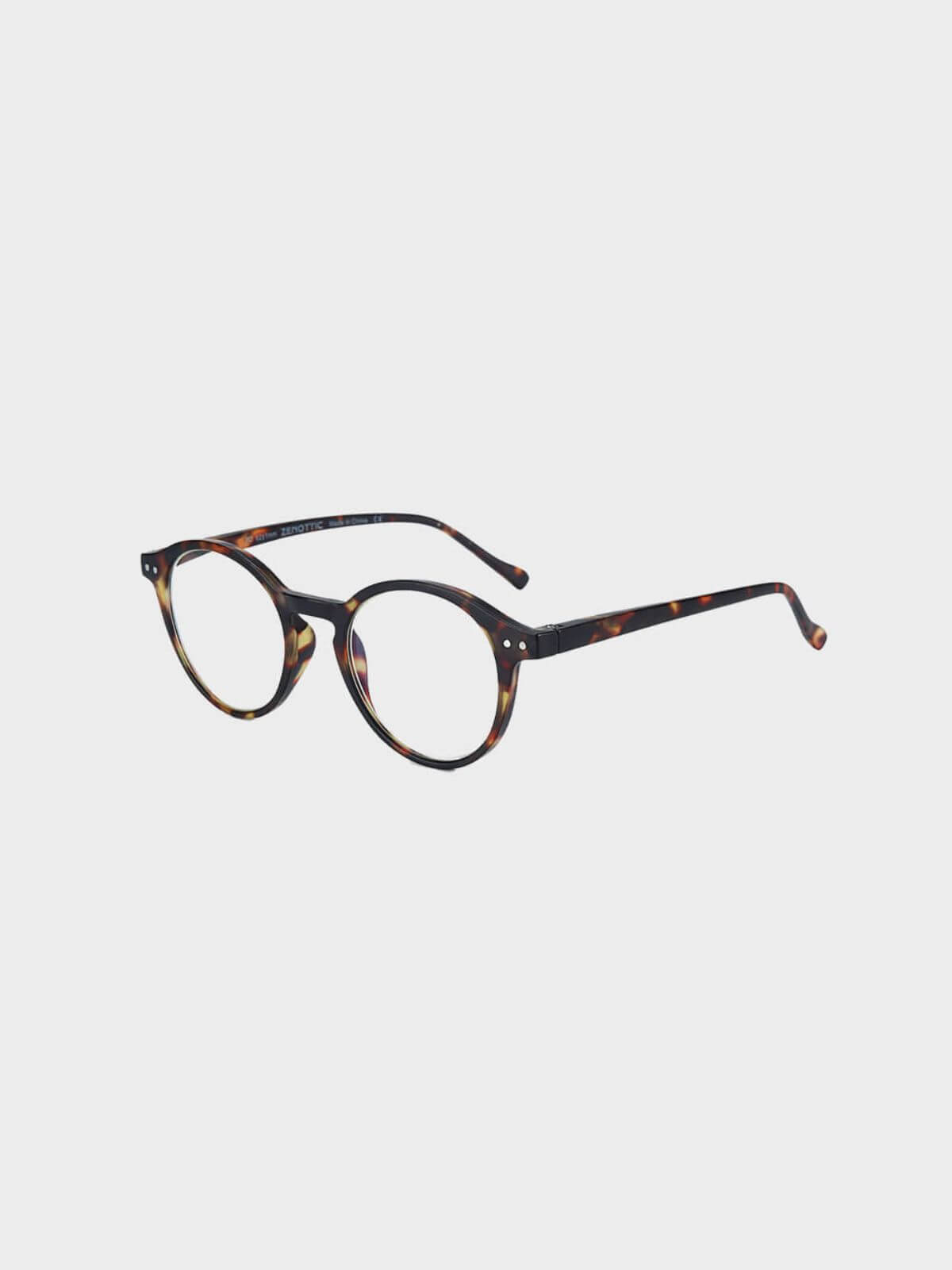 Hipster blue light brille med styrke Brun Hipster Blue Light brille Demi