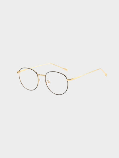 Ikon Blue Light Skærmbrille Guld Sort