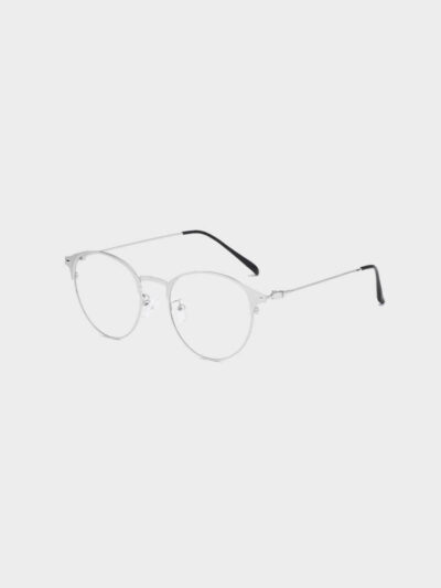 Moderna Blue Light Brille i Sølv