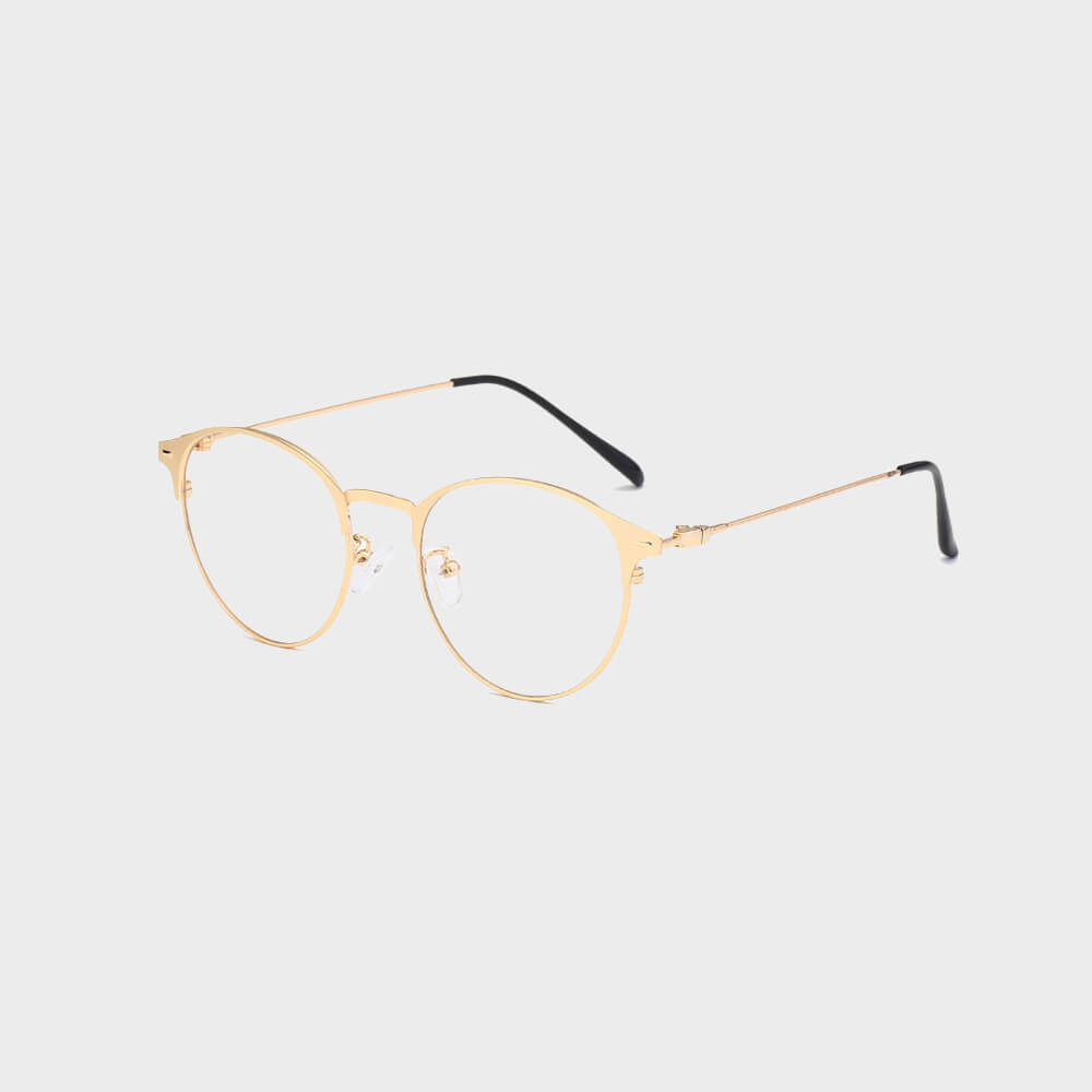 Moderna blue light brille Guld