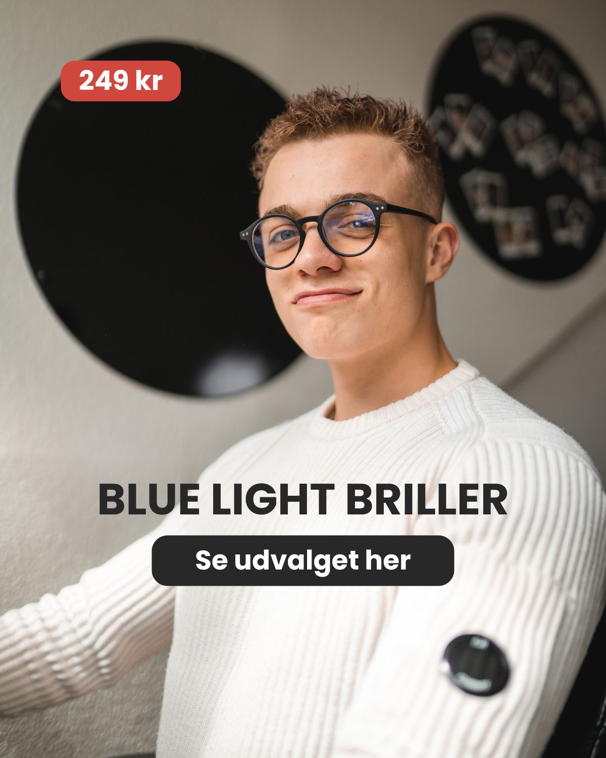 Super Sover Blue Light Briller Mobile